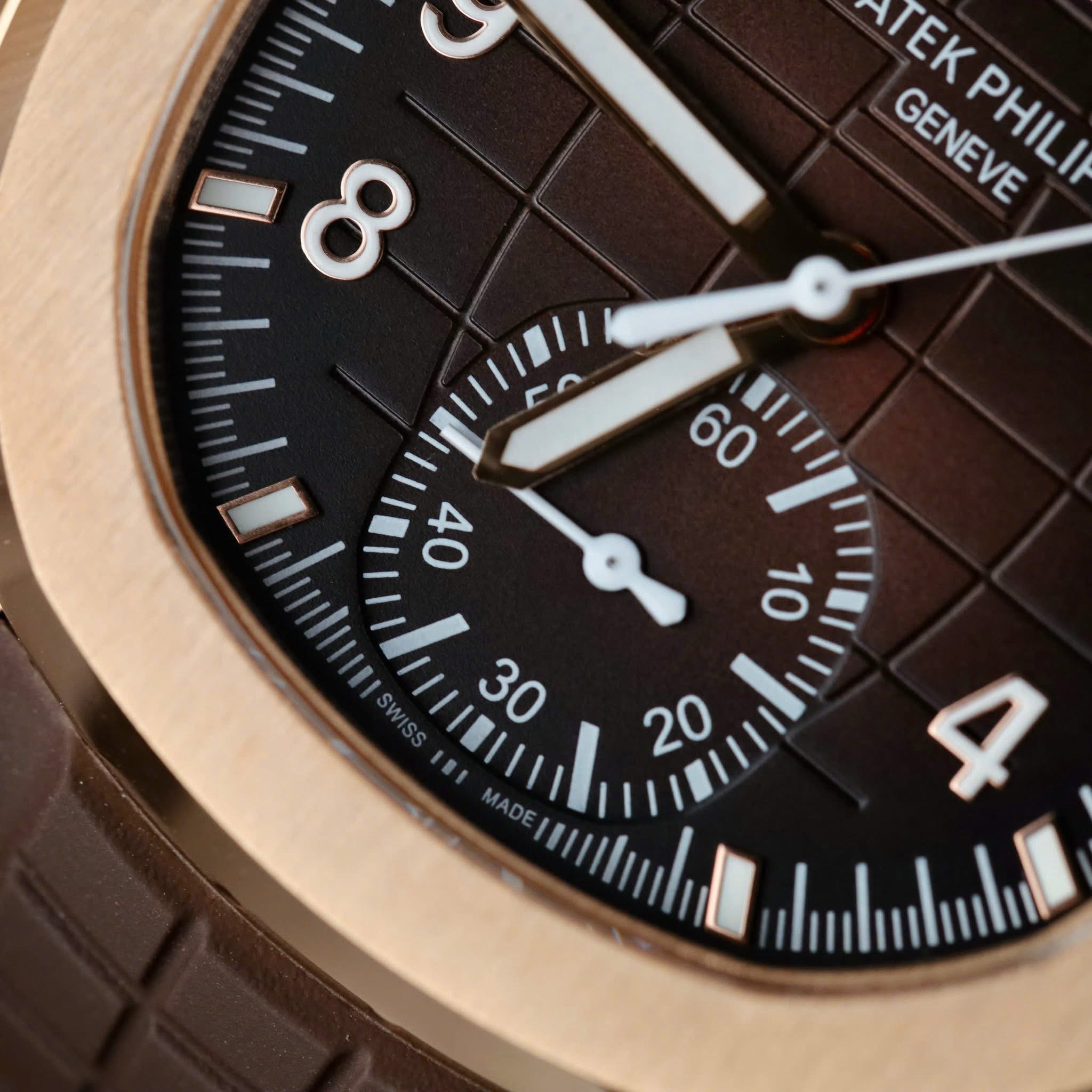 Patek Philippe Aquanaut Euro Grade – Brown & Rose Gold Tone - Image 9