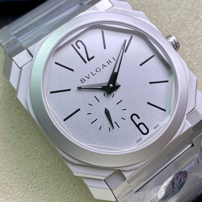 Bvlgari Octo Finissimo Swiss 1:1 Grade Watch – Light Dial & Integrated Bracelet
