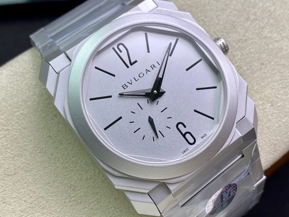 Bvlgari Octo Finissimo Swiss 1:1 Grade Watch – Light Dial & Integrated Bracelet
