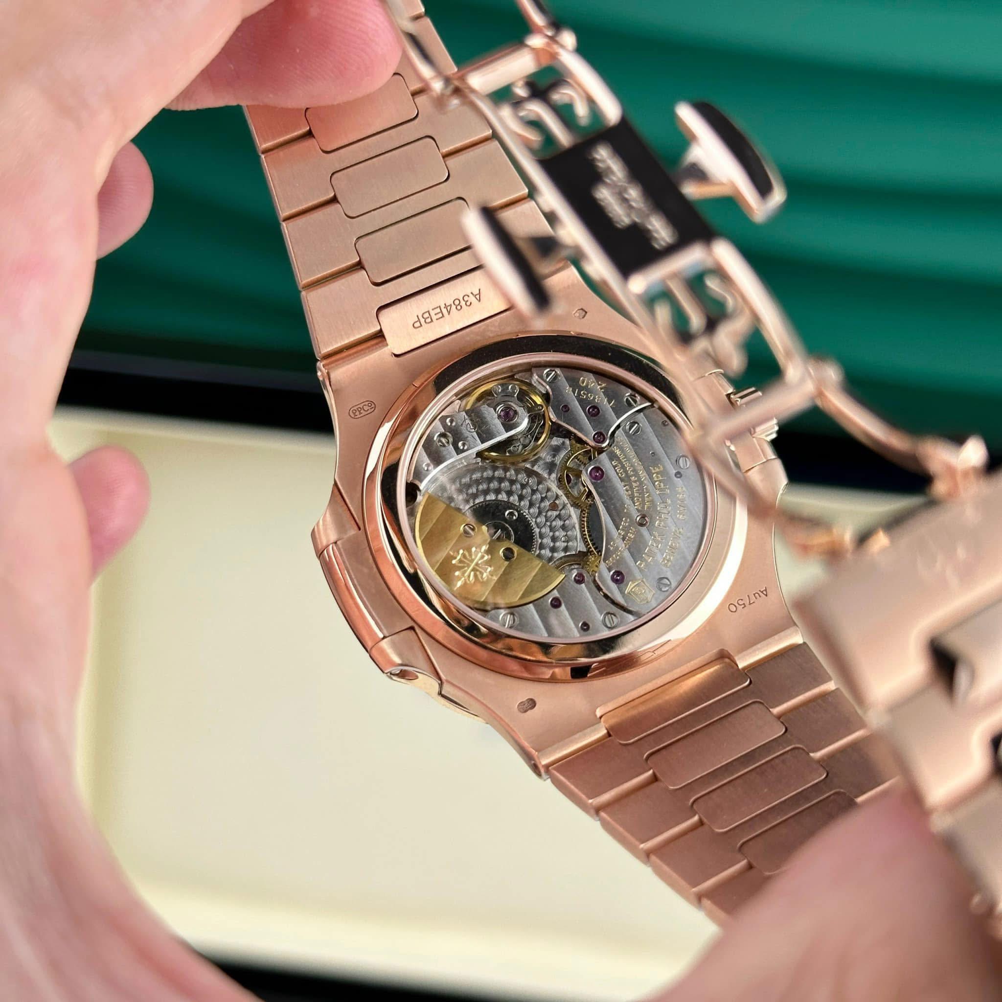 Patek Philippe Nautilus 5712/1R- 001 Rose Gold – Swiss 1:1 Grade Watch - Image 2