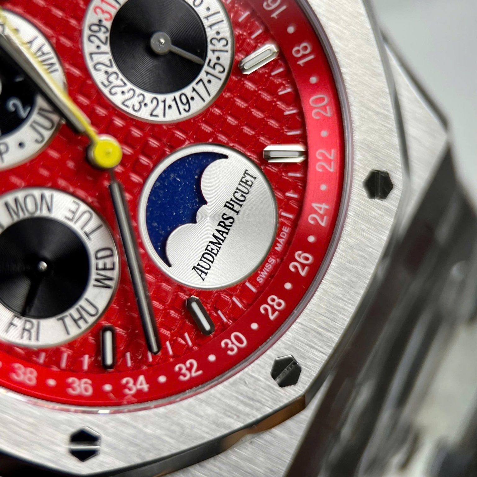 Audemars Piguet Royal Oak Chronograph 26574ST Red Dial 41mm Swiss 1:1 ...
