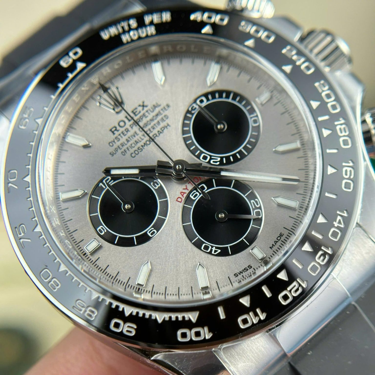 Rolex Daytona 126519LN Gray Dial 40mm Swiss 1:1 Grade Luxury Watch - Image 6