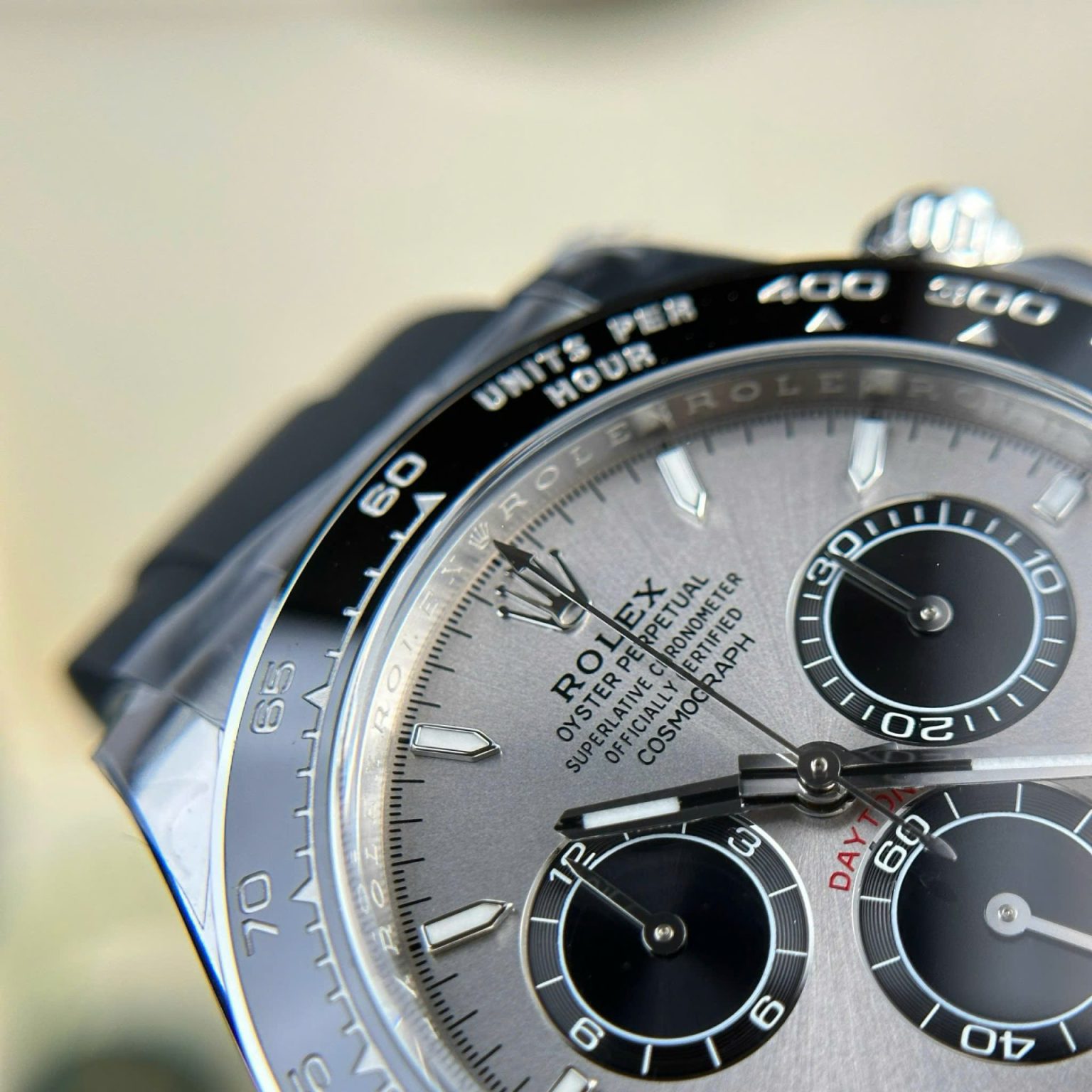 Rolex Daytona 126519LN Gray Dial 40mm Swiss 1:1 Grade Luxury Watch - Image 7