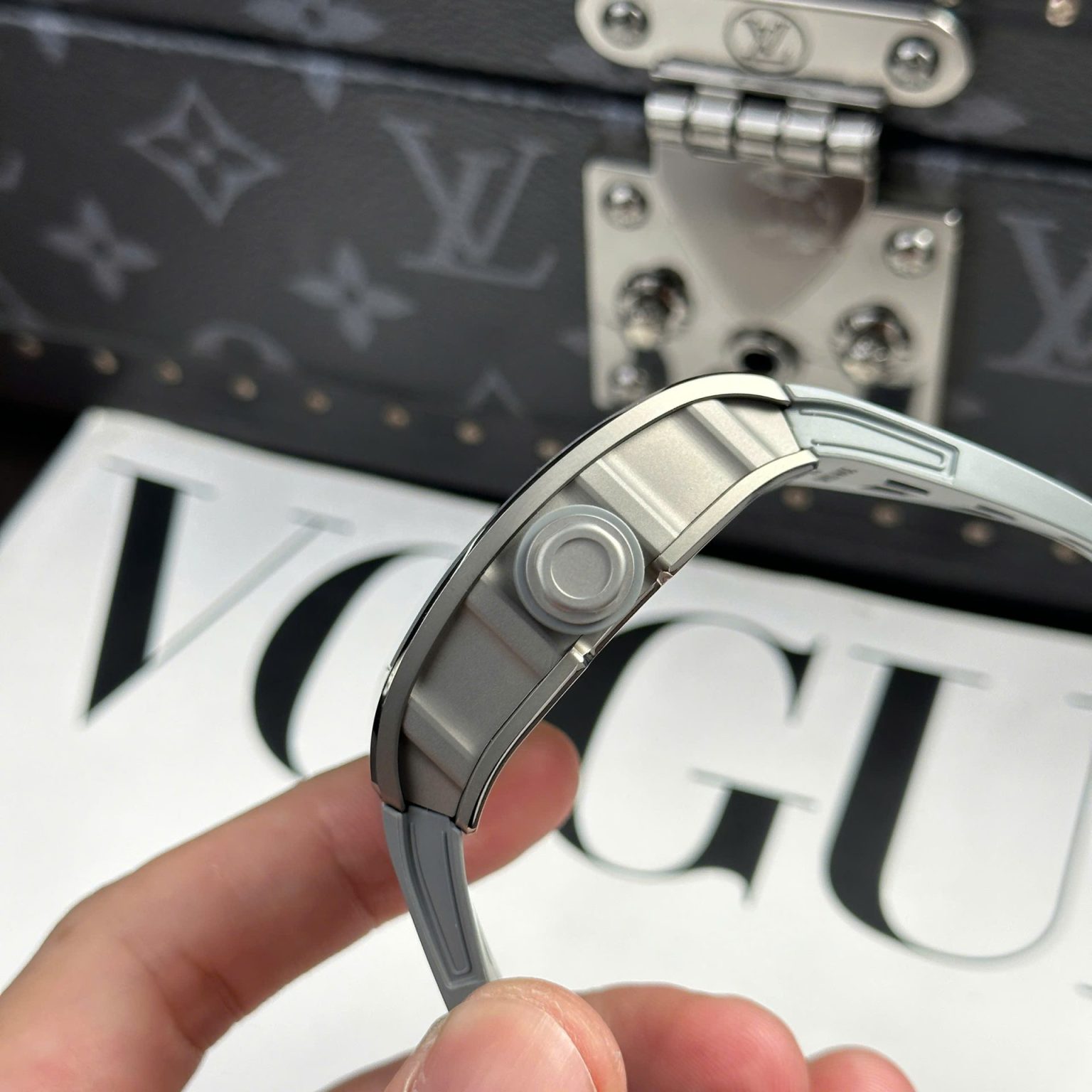 Richard Mille RM055 Bubba Watson Grey Ceramic Swiss 1:1 Grade Luxury Watch - Image 8