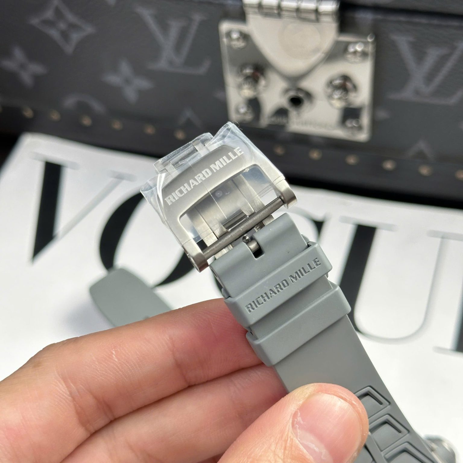 Richard Mille RM055 Bubba Watson Grey Ceramic Swiss 1:1 Grade Luxury Watch - Image 13