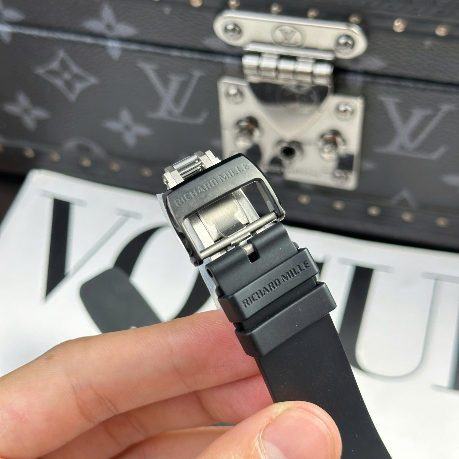 Richard Mille RM61-01 Yohan Blake Ceramic Black 42.7×50.23mm Swiss 1:1 Grade Luxury Watch - Image 12