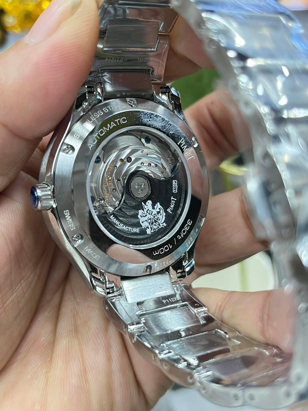 Piaget Polo S Swiss 1:1 Grade Luxury Replica Watch Full Black Dial 42mm - Image 4