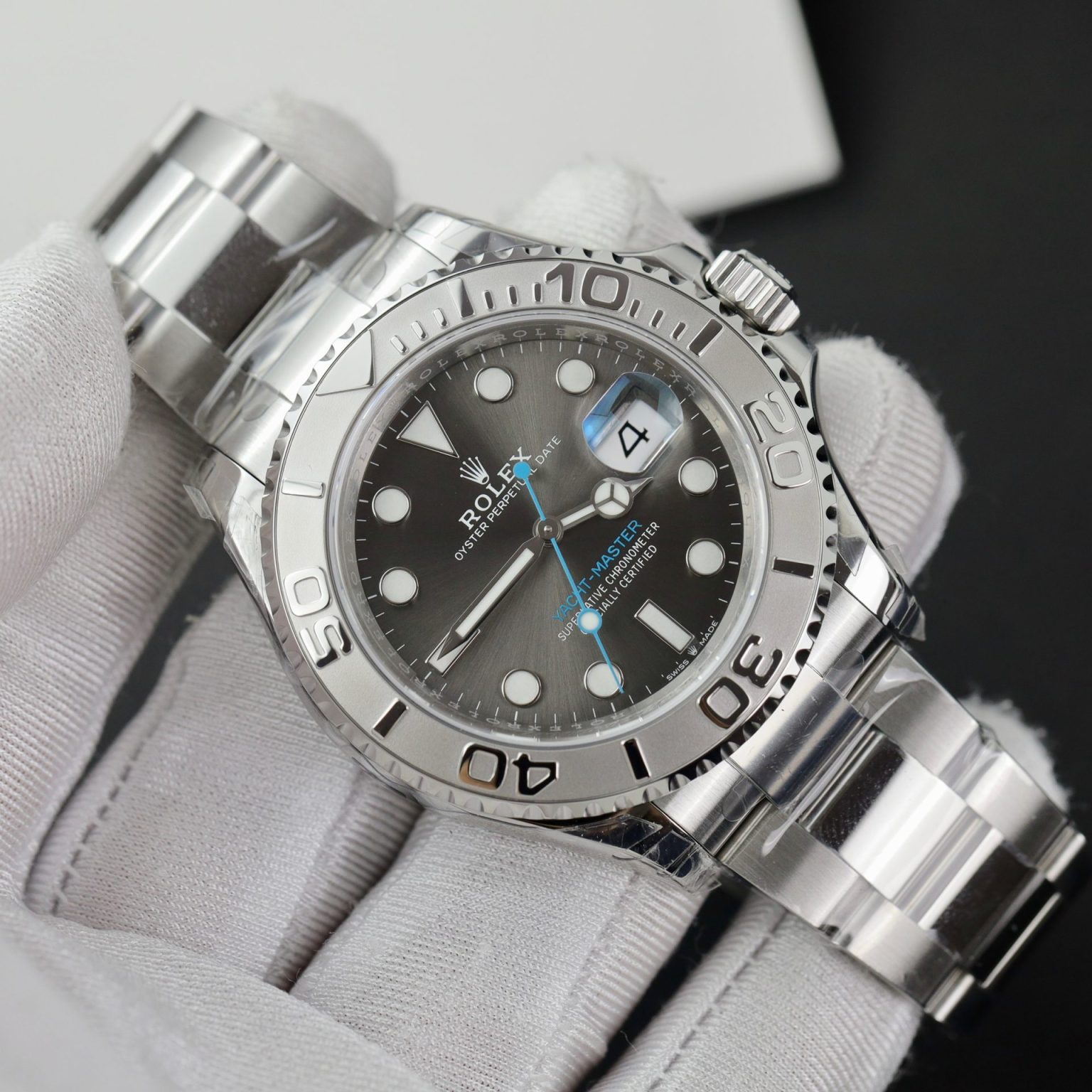 Rolex Yacht-Master 40mm – 268622 Gray Dial | Swiss 1:1 Grade Automatic Replica Watch