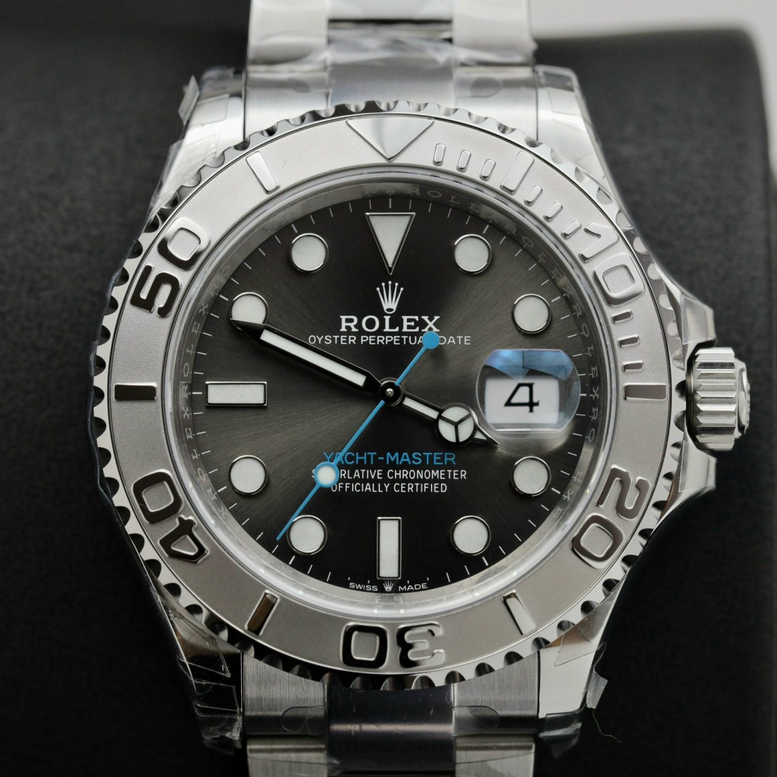 Rolex Yacht-Master 40mm – 268622 Gray Dial | Swiss 1:1 Grade Automatic Replica Watch - Image 4