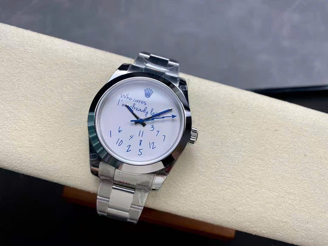 Rolex DateJust “Who Cares I’m Already Late” 41mm | Swiss 1:1 Grade Automatic Replica Watch