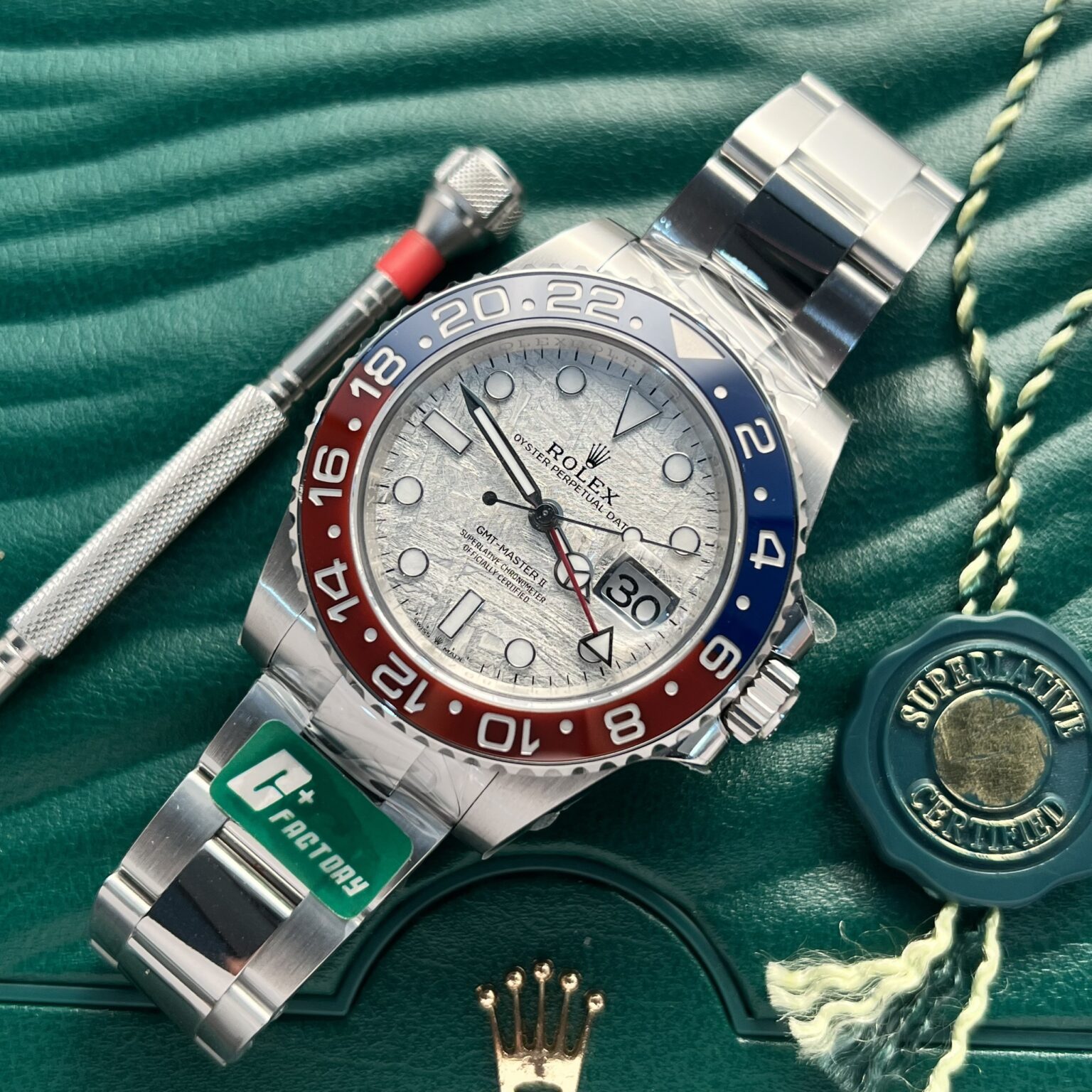 Rolex GMT-Master II 126719BLRO Meteorite Dial 40mm | Swiss 1:1 Grade Replica Watch - Image 2