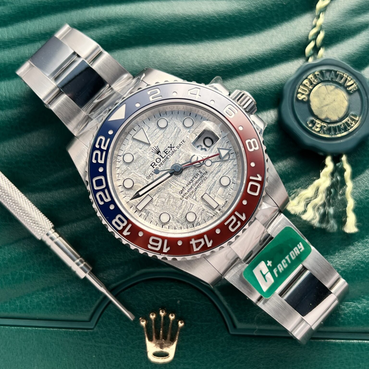 Rolex GMT-Master II 126719BLRO Meteorite Dial 40mm | Swiss 1:1 Grade Replica Watch - Image 3