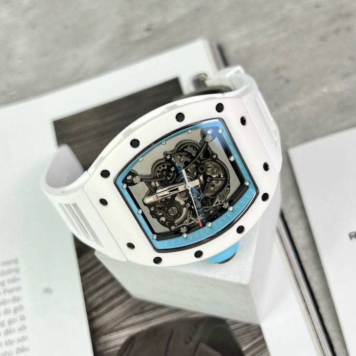 Richard Mille RM055 Bubba Watson White 45mm | Swiss 1:1 Grade Automatic Replica Watch