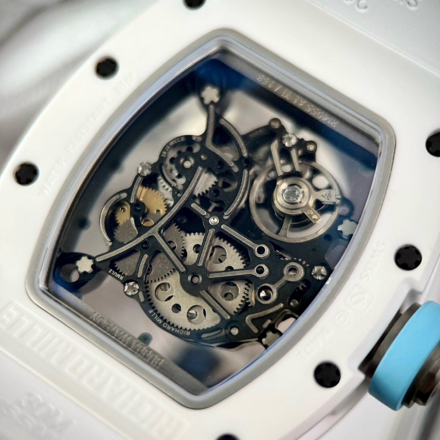 Richard Mille RM055 Bubba Watson White 45mm | Swiss 1:1 Grade Automatic Replica Watch - Image 6