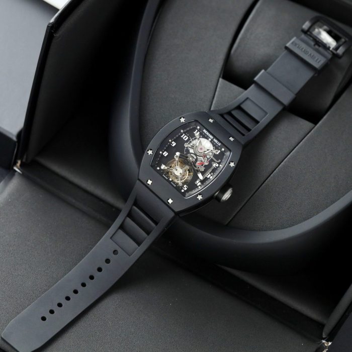 Richard Mille RM001 Tourbillon Black Ceramic 42mm | Swiss 1:1 Grade Replica Watch