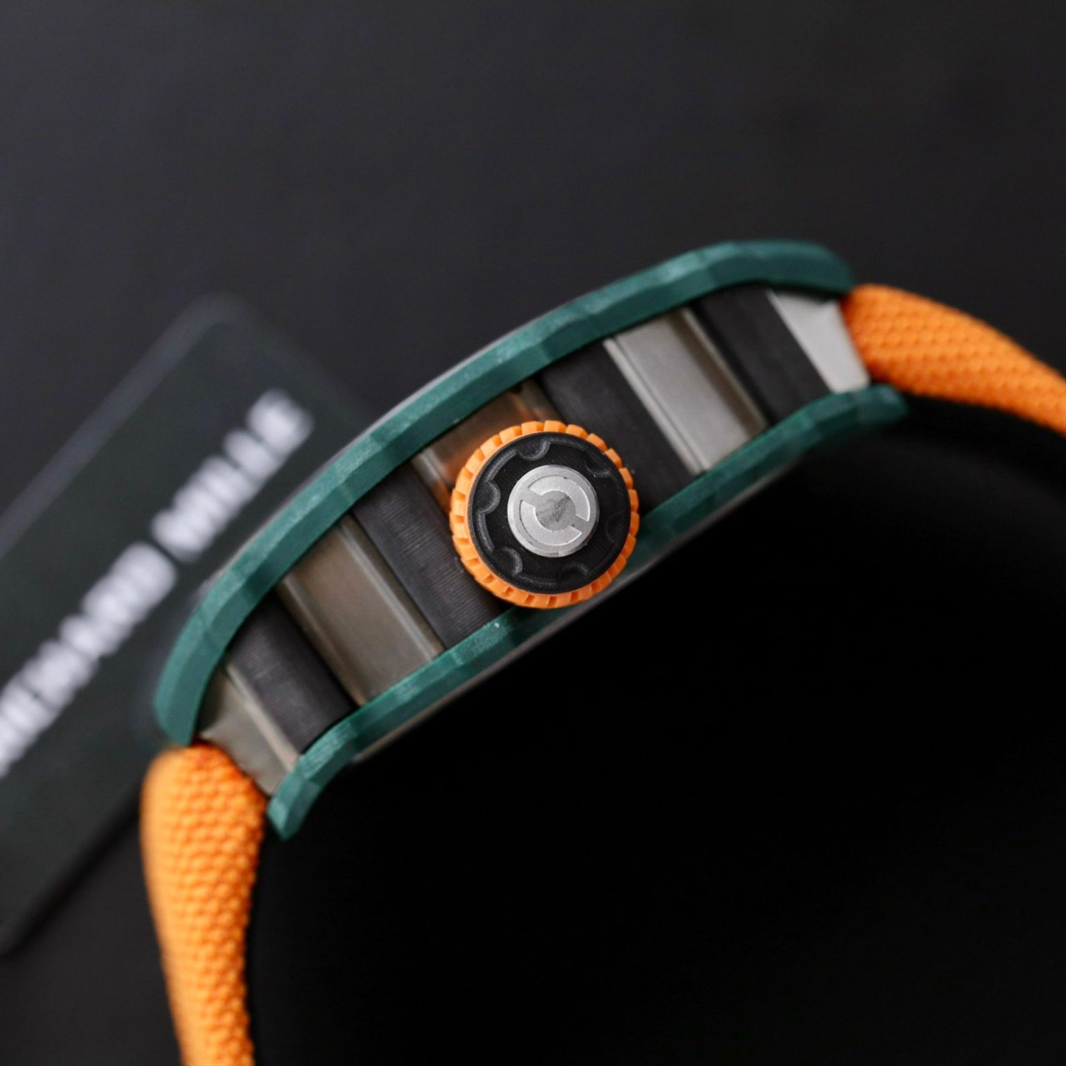 Richard Mille RM21-01 Tourbillon Carbon 43mm | Swiss 1:1 Grade Replica Watch - Image 6