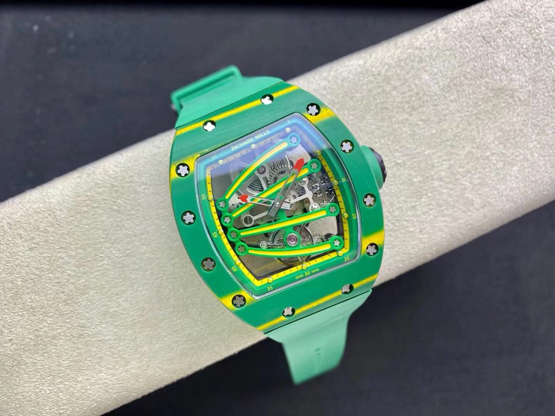 Richard Mille RM59-01 Yohan Blake Tourbillon Carbon 43x50mm | Swiss 1:1 Grade Watch