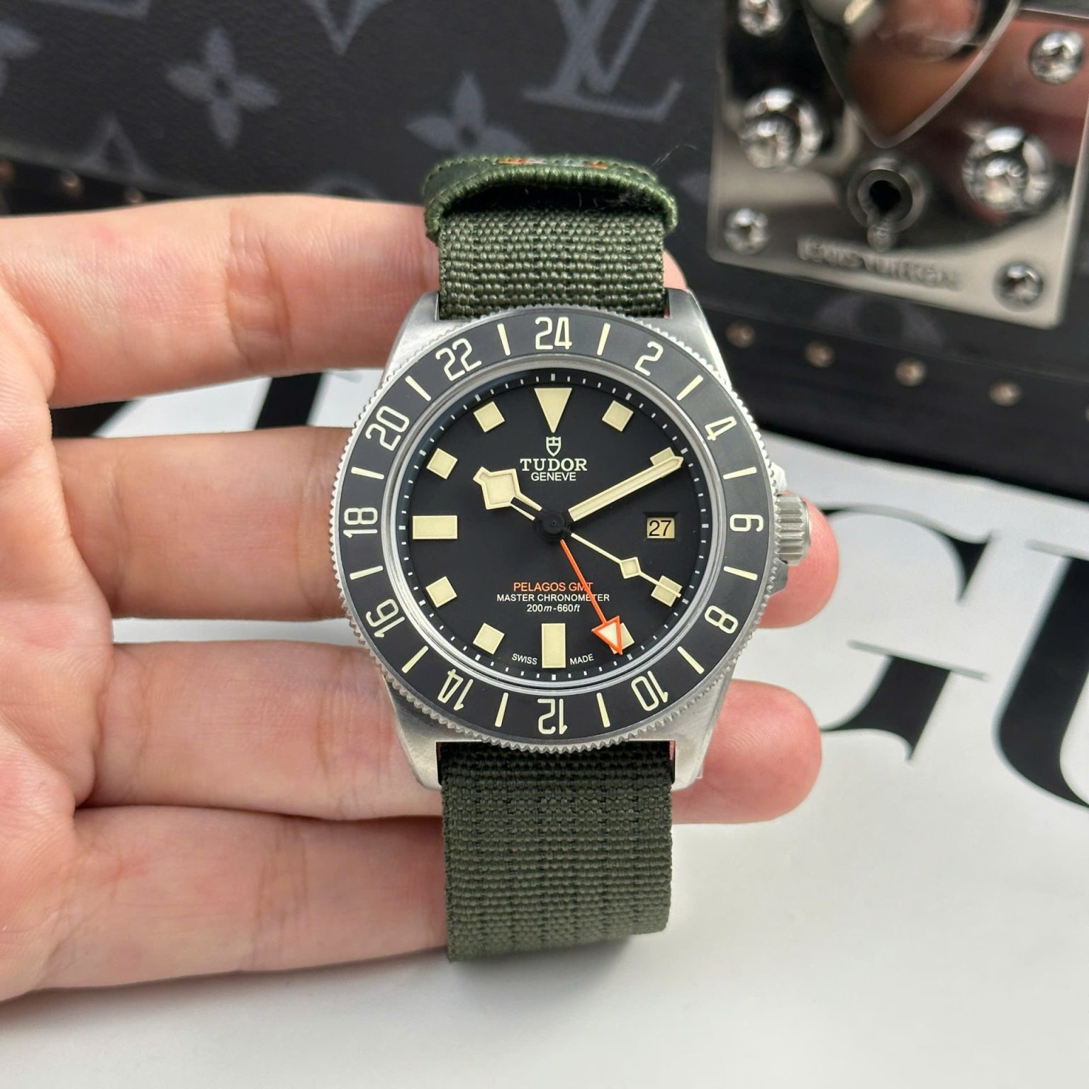 Tudor Pelagos FXD GMT Swiss 1:1 Grade Watch Black Dial 42mm