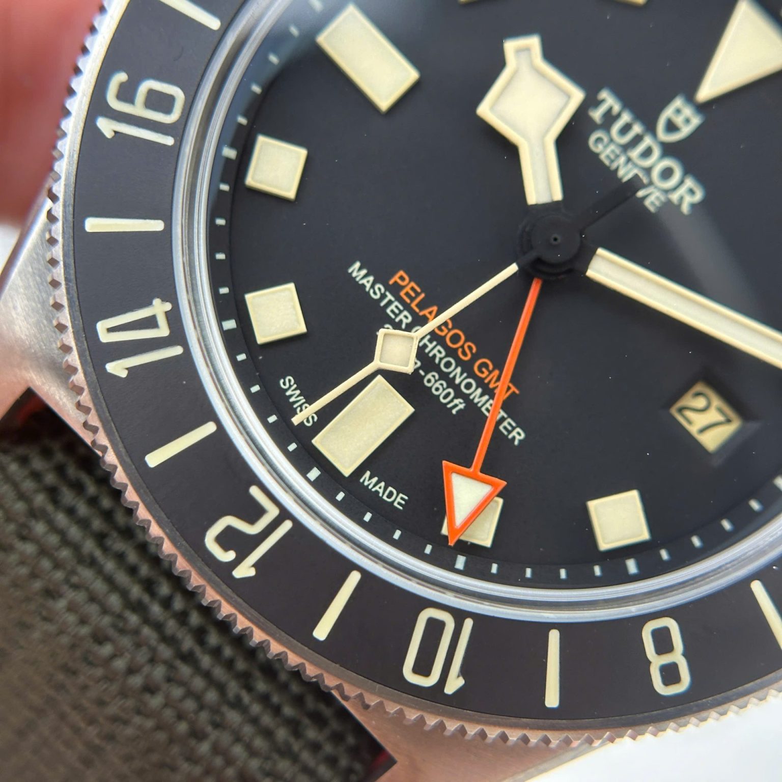 Tudor Pelagos FXD GMT Swiss 1:1 Grade Watch Black Dial 42mm - Image 4