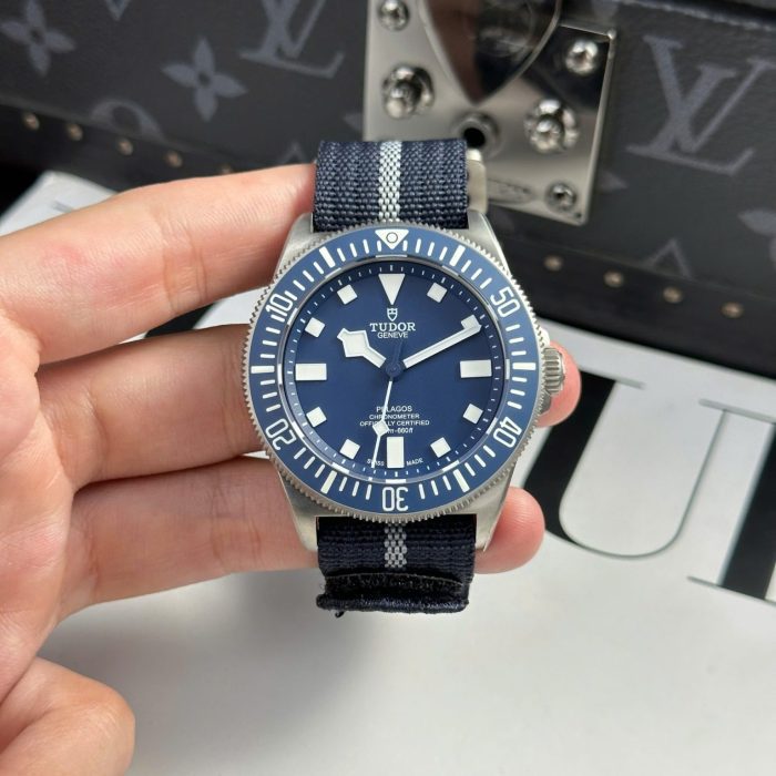 Tudor Pelagos FXD Swiss 1:1 Grade Best Clone Watch Blue Dial 42mm