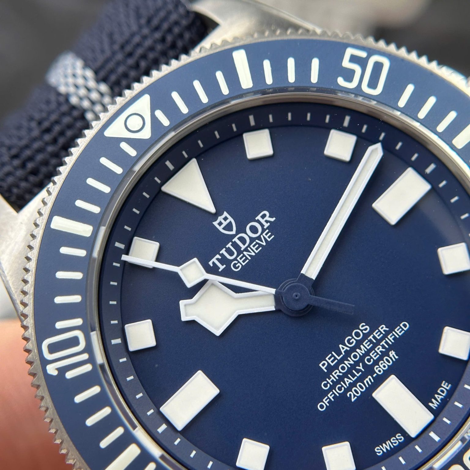 Tudor Pelagos FXD Swiss 1:1 Grade Best Clone Watch Blue Dial 42mm - Image 3