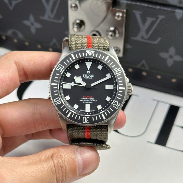 Tudor Pelagos FXD Swiss 1:1 Grade Best Clone Watch Black Dial 42mm