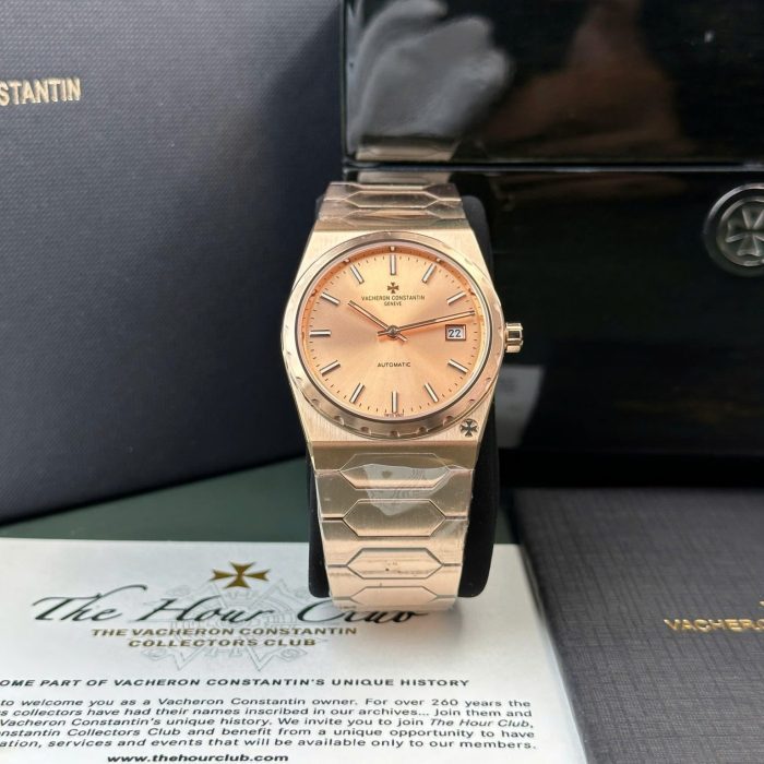 Vacheron Constantin Historiques 222 Swiss 1:1 Grade Watch Rose Gold Dial 37mm