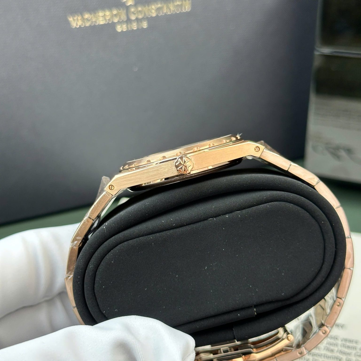 Vacheron Constantin Historiques 222 Swiss 1:1 Grade Watch Rose Gold Dial 37mm - Image 5