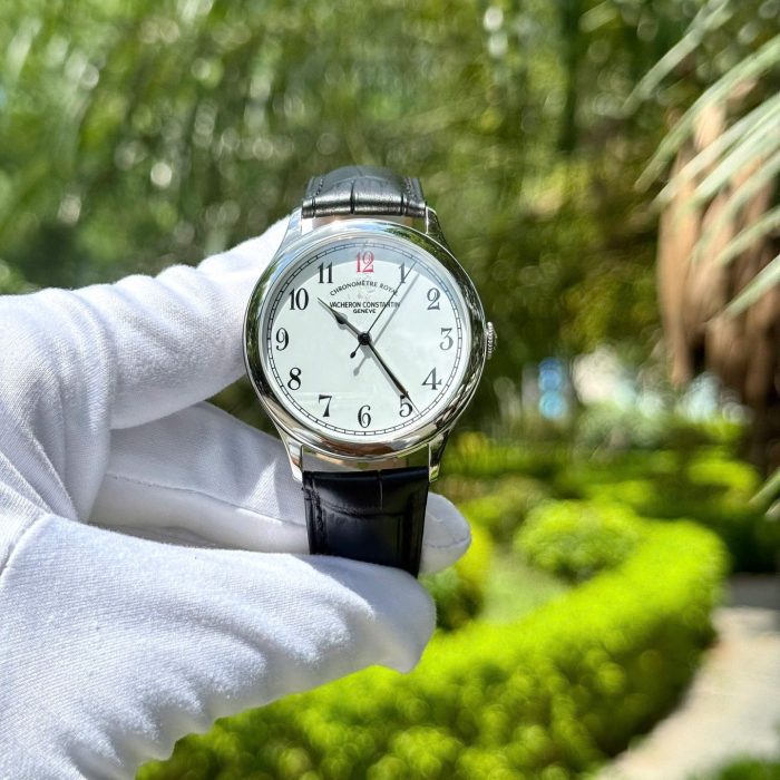 Vacheron Constantin Historiques Watch – Swiss 1:1 Grade – White Dial, Leather Strap (39mm)