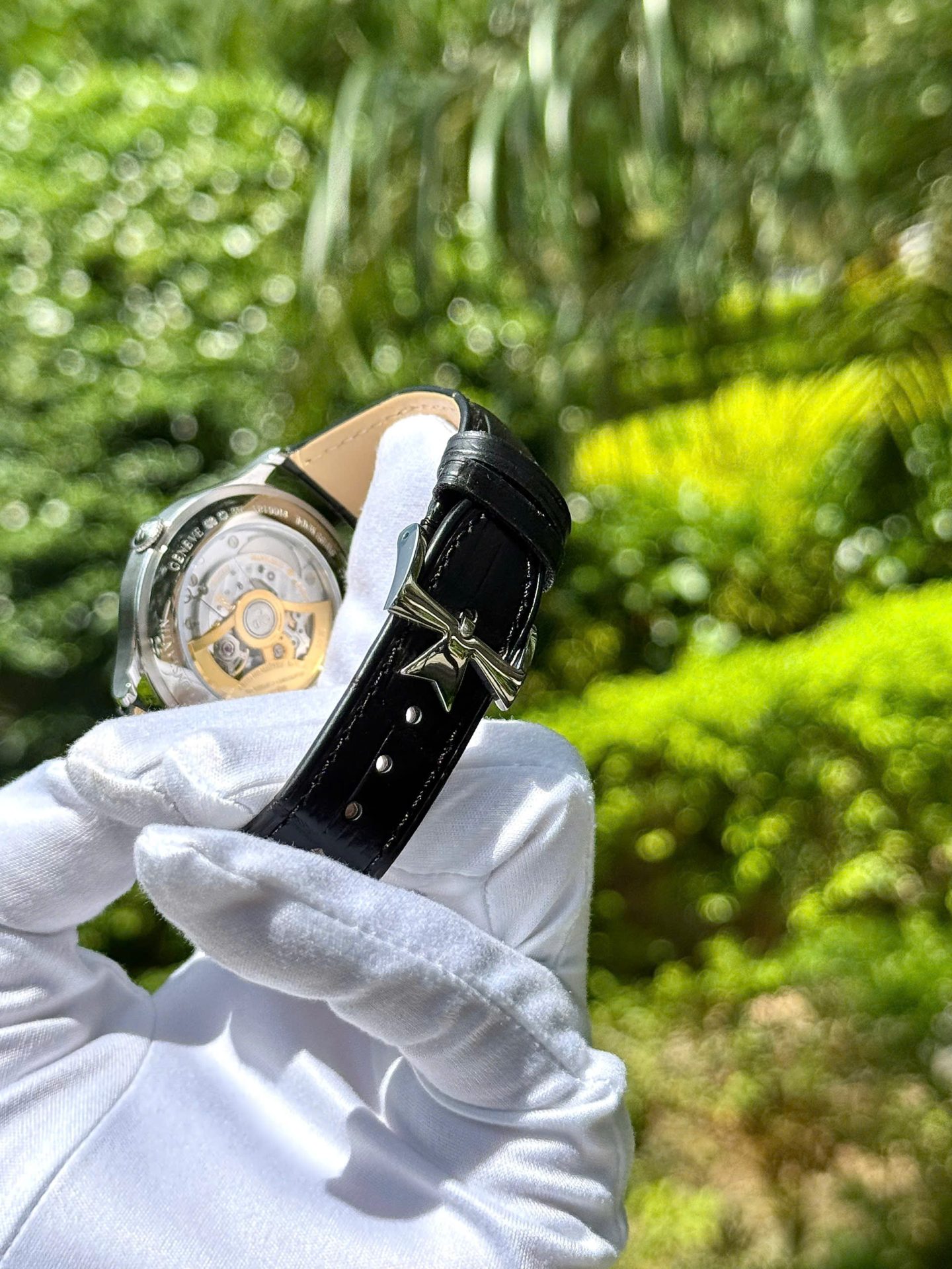 Vacheron Constantin Historiques Watch – Swiss 1:1 Grade – White Dial, Leather Strap (39mm) - Image 3