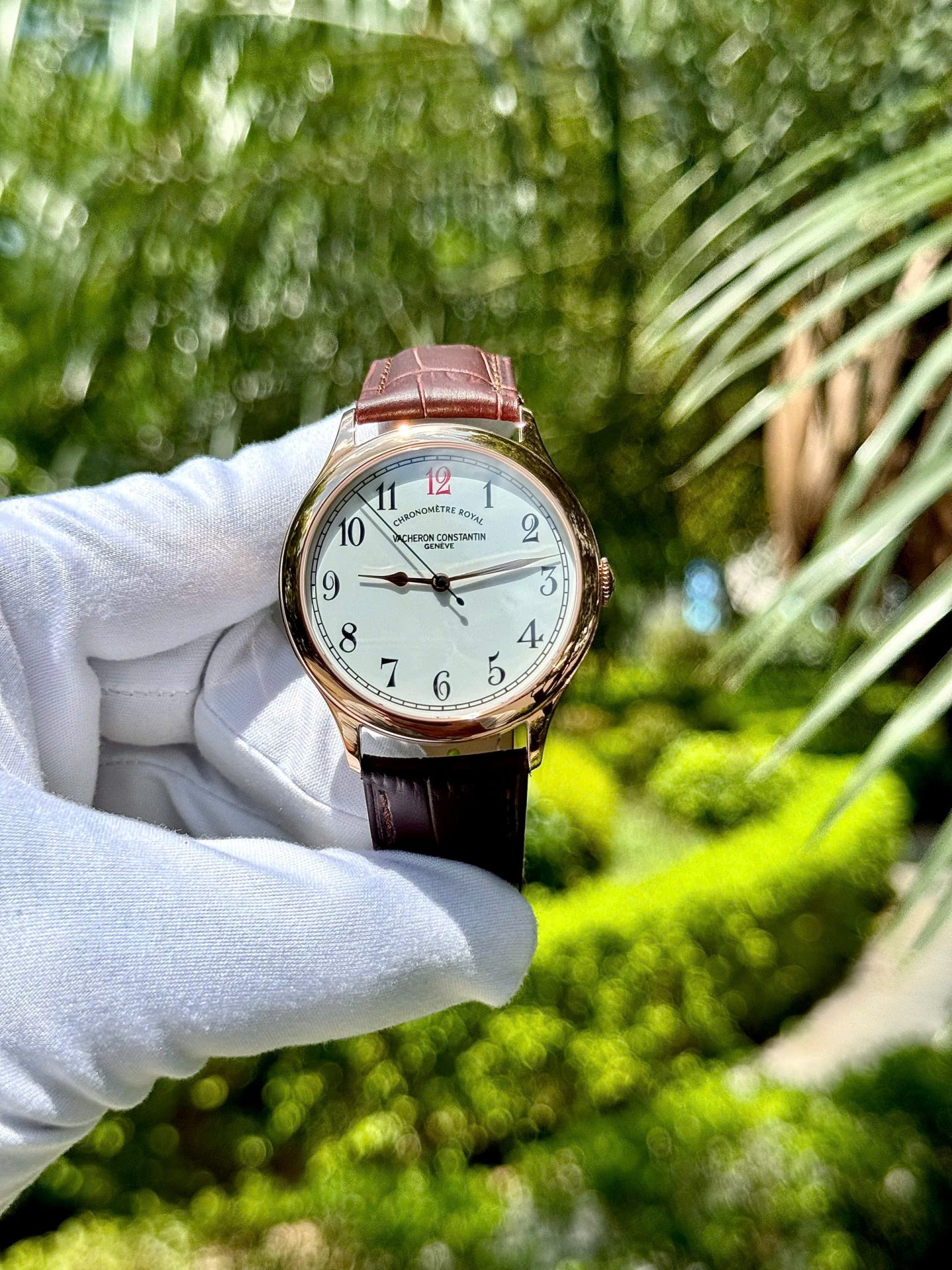 Vacheron Constantin Historiques Watch – Swiss 1:1 Grade – White Dial, Leather Strap (39mm)
