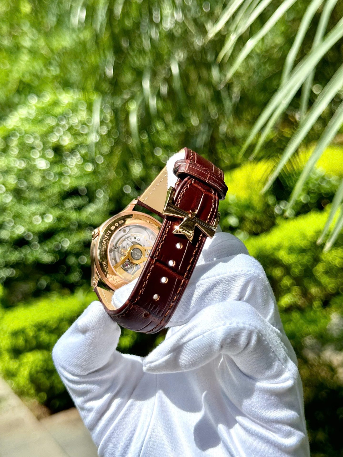 Vacheron Constantin Historiques Watch – Swiss 1:1 Grade – White Dial, Leather Strap (39mm) - Image 3