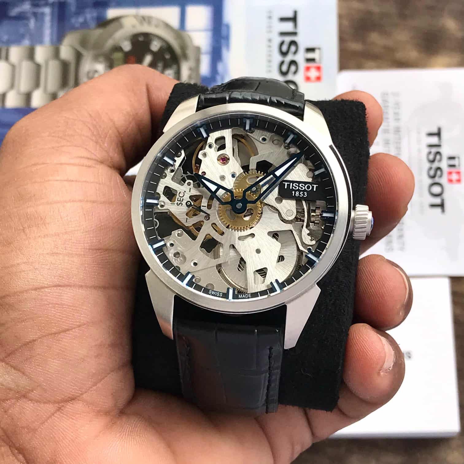 Tissot T-Complication Squelette – Swiss 1:1 Grade Mechanical Men’s Watch - Image 4