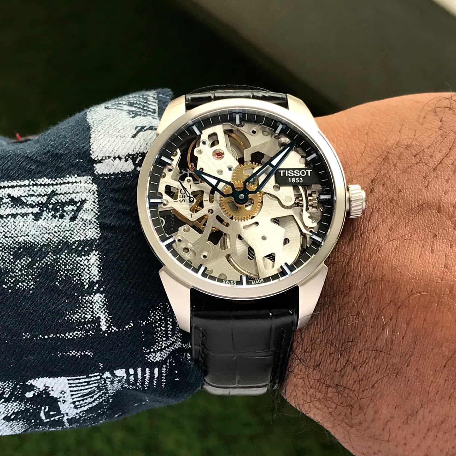Tissot T-Complication Squelette – Swiss 1:1 Grade Mechanical Men’s Watch - Image 6