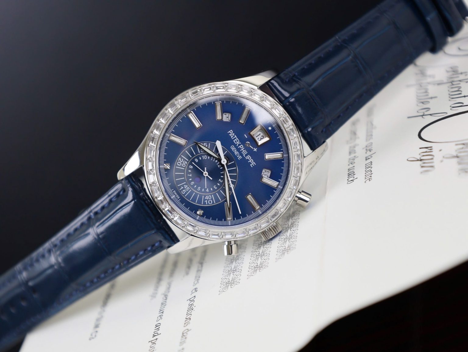 Patek Philippe Complications 5961P – Swiss 1:1 Grade Blue Dial Luxury Watch - Image 3