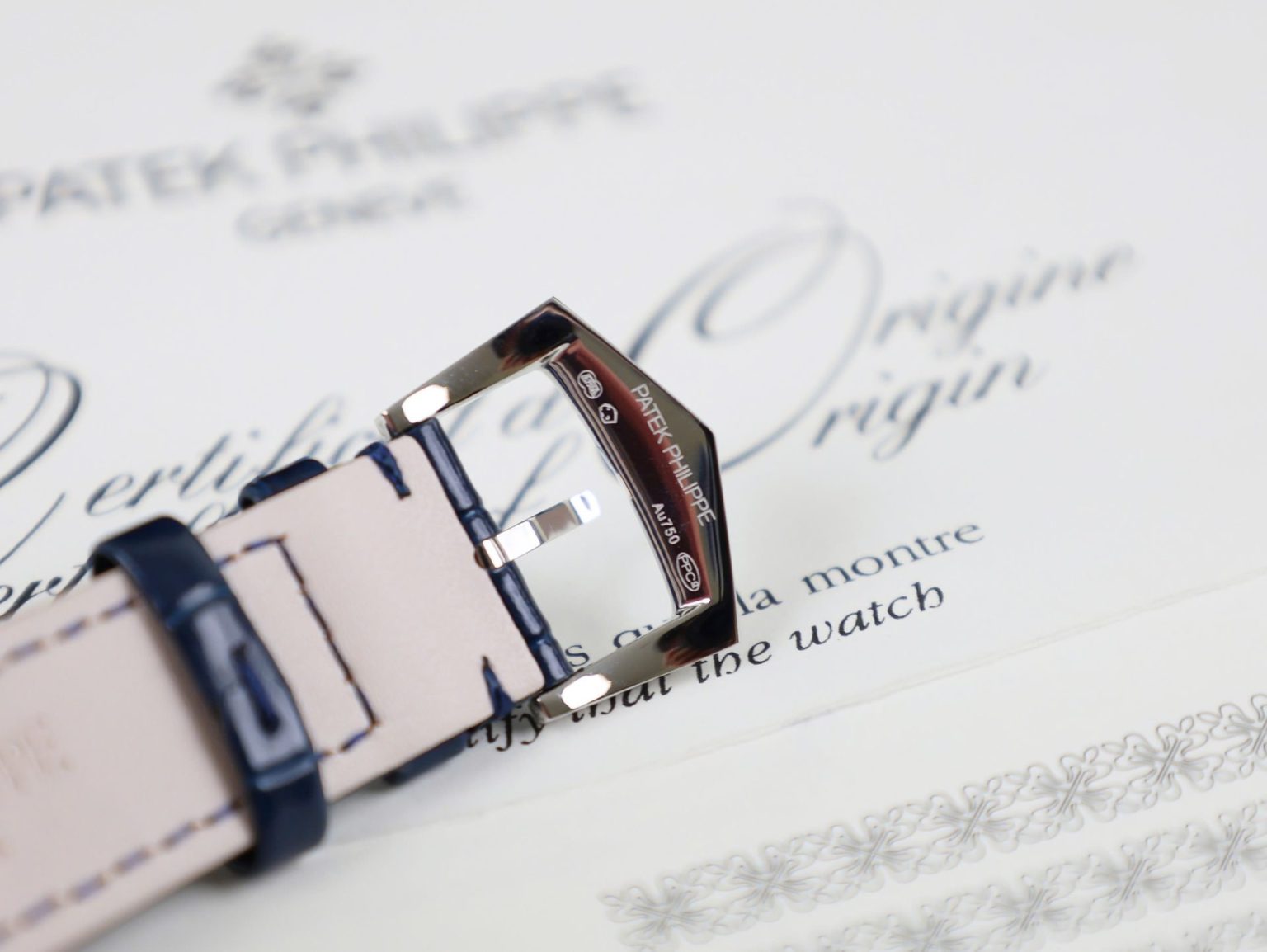 Patek Philippe Complications 5961P – Swiss 1:1 Grade Blue Dial Luxury Watch - Image 8