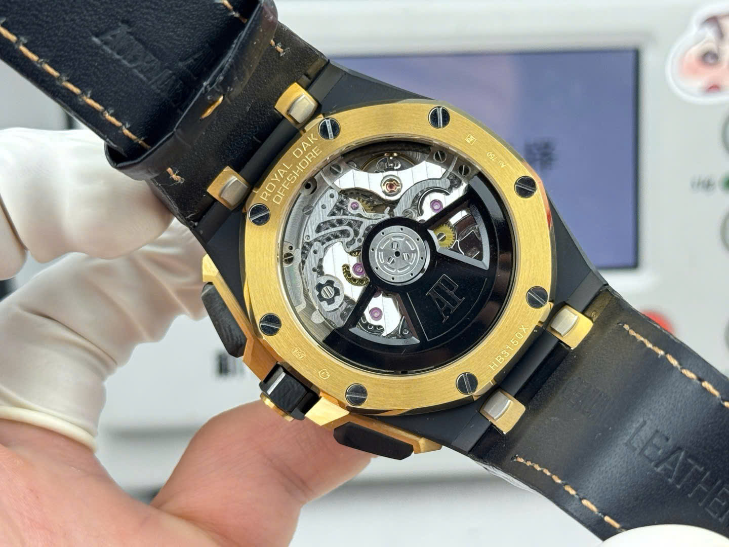 Audemars Piguet Royal Oak Offshore 26420CE – Swiss 1:1 Grade Black Ceramic Chronograph Watch - Image 6