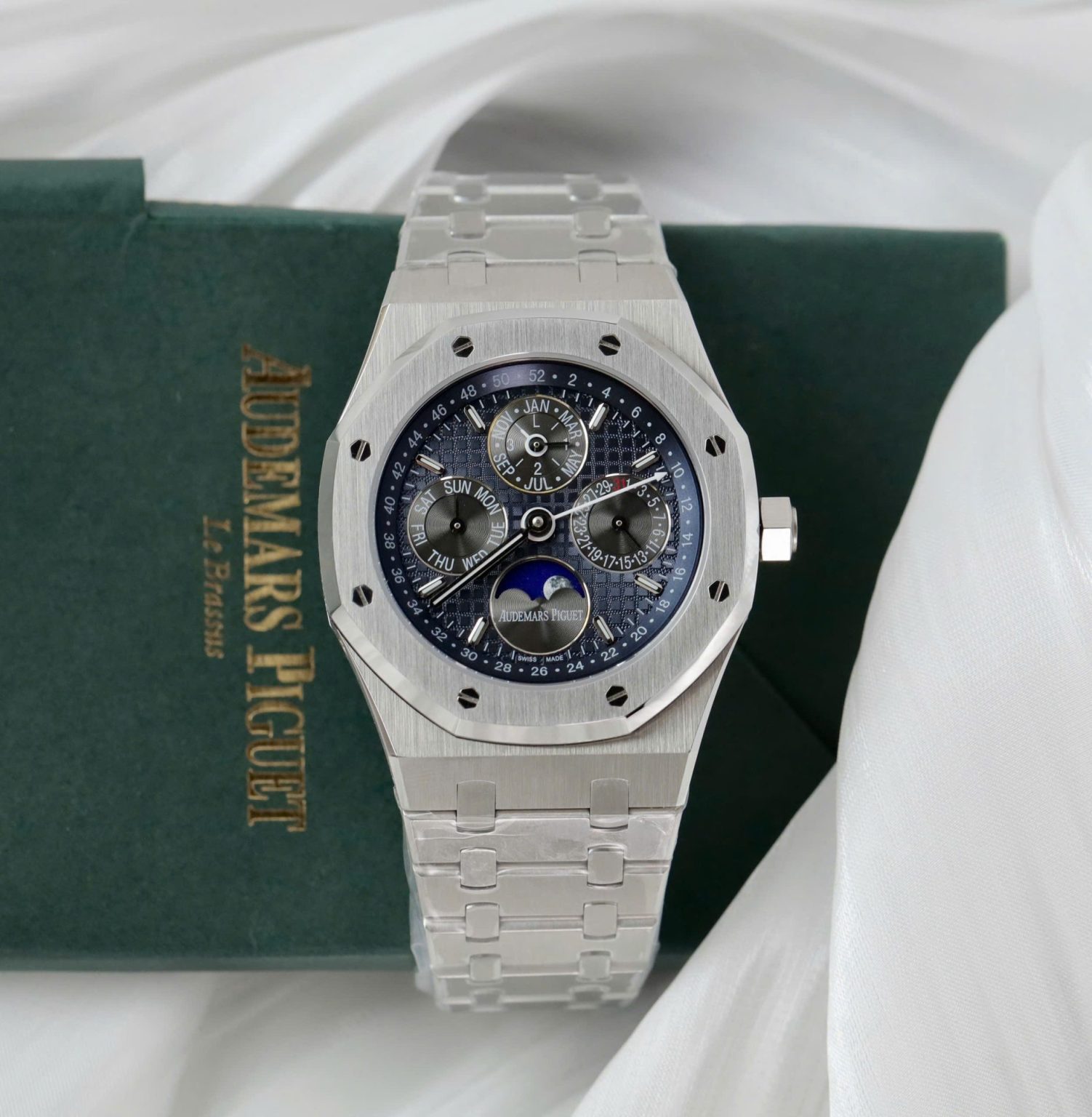 Audemars Piguet Royal Oak 26574TI Blue Dial Watch | Swiss 1:1 Grade | 41mm