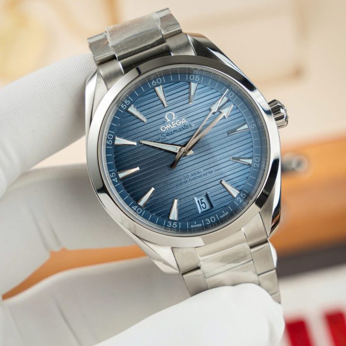 Omega Seamaster Aqua Terra 150M Summer Blue Dial 41mm Swiss 1:1 Grade Watch