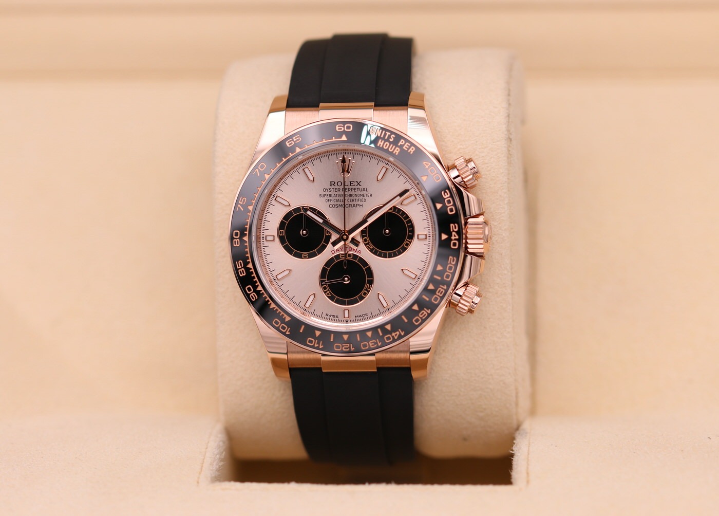Rolex Daytona 126515LN Sundust Dial 40mm Oysterflex – Swiss 1:1 Grade Watch