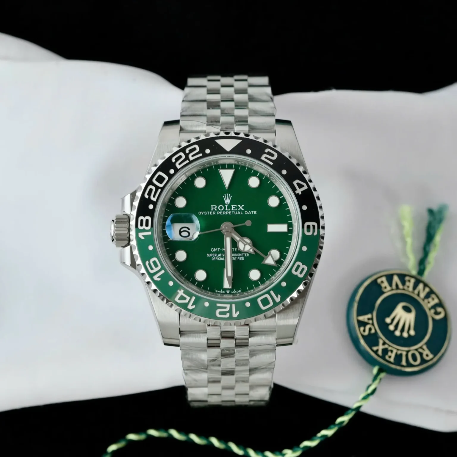 Rolex GMT-Master II 126729VTNR “Absinthe” 40mm Jubilee – Swiss 1:1 Grade Watch