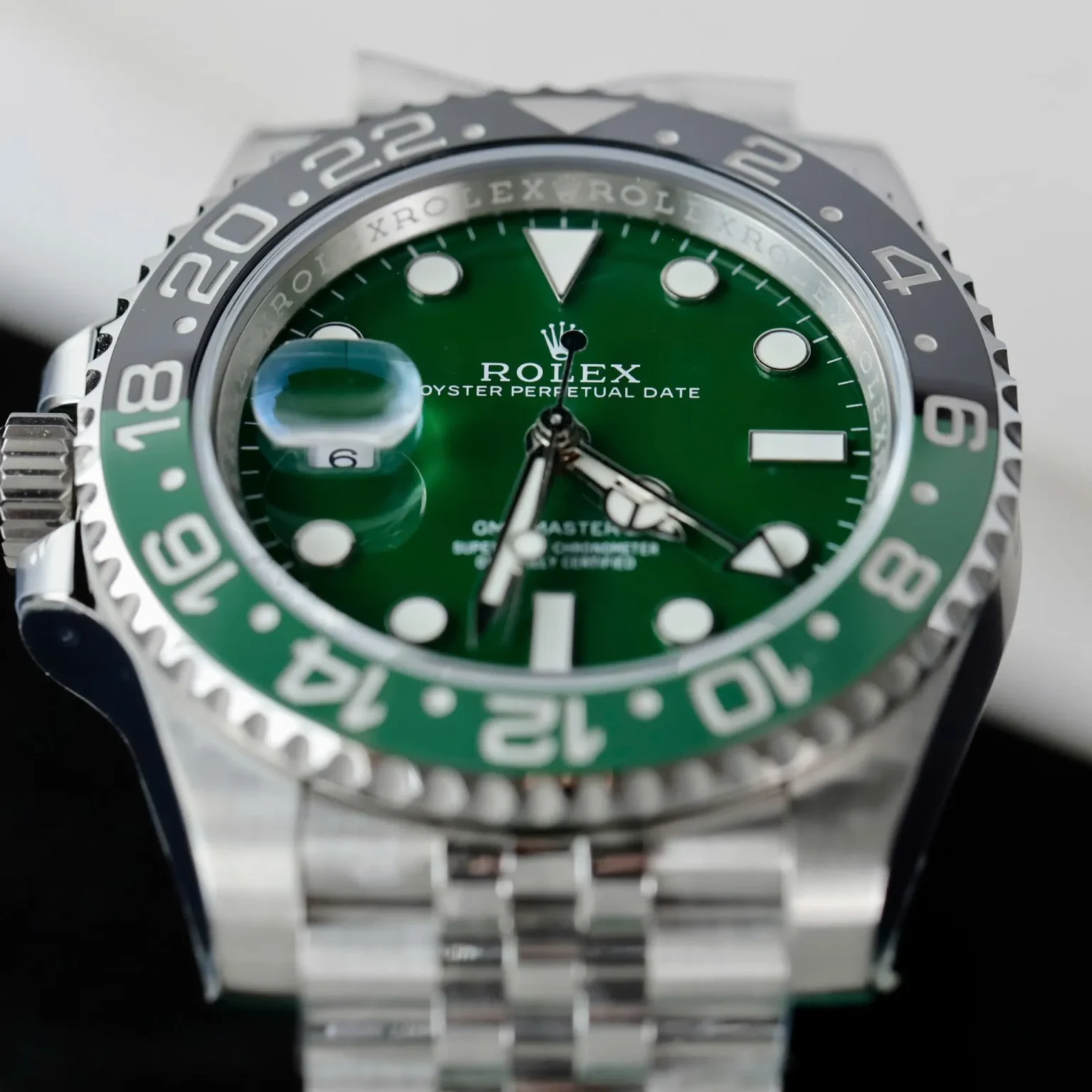 Rolex GMT-Master II 126729VTNR “Absinthe” 40mm Jubilee – Swiss 1:1 Grade Watch - Image 4