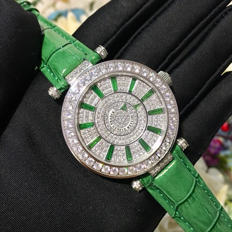 Franck Muller Double Mystery Quatre Saisons 42mm Steel/Green – Swiss 1:1 Grade Watch - Image 2