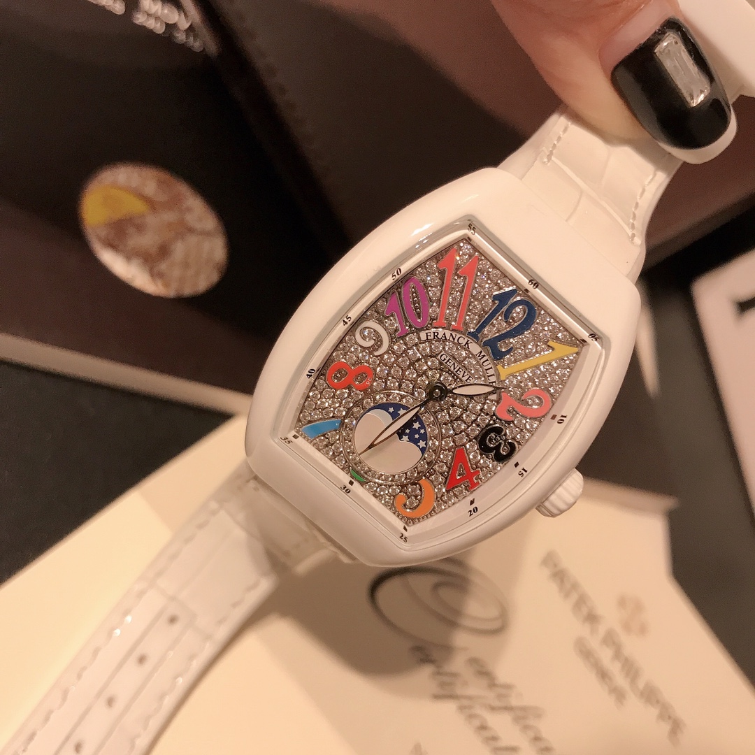 Franck Muller V32 32mm White – Swiss 1:1 Grade Watch