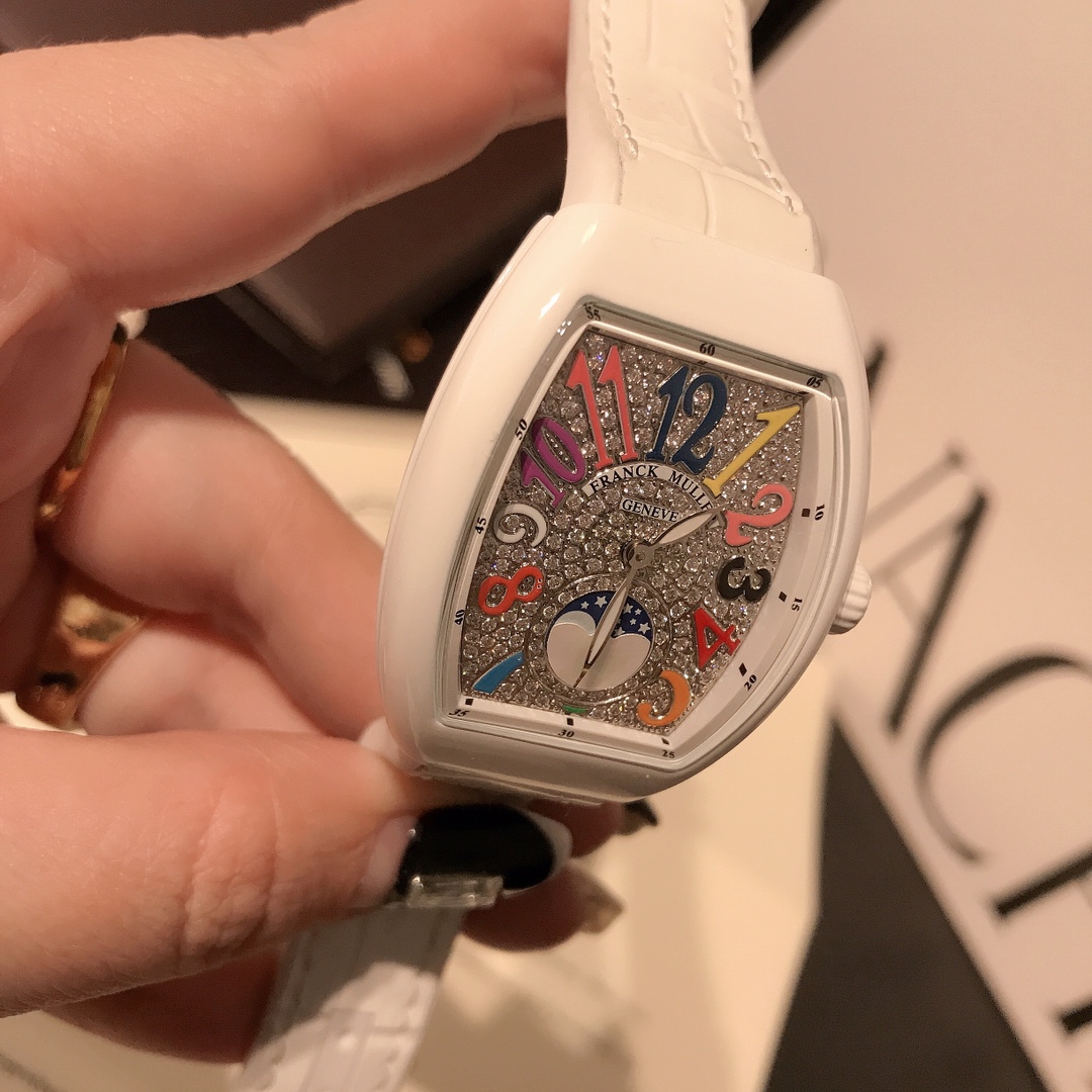Franck Muller V32 32mm White – Swiss 1:1 Grade Watch - Image 3