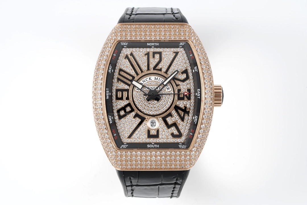 Franck Muller V45 Vanguard 45mm Black – Swiss 1:1 Grade Watch