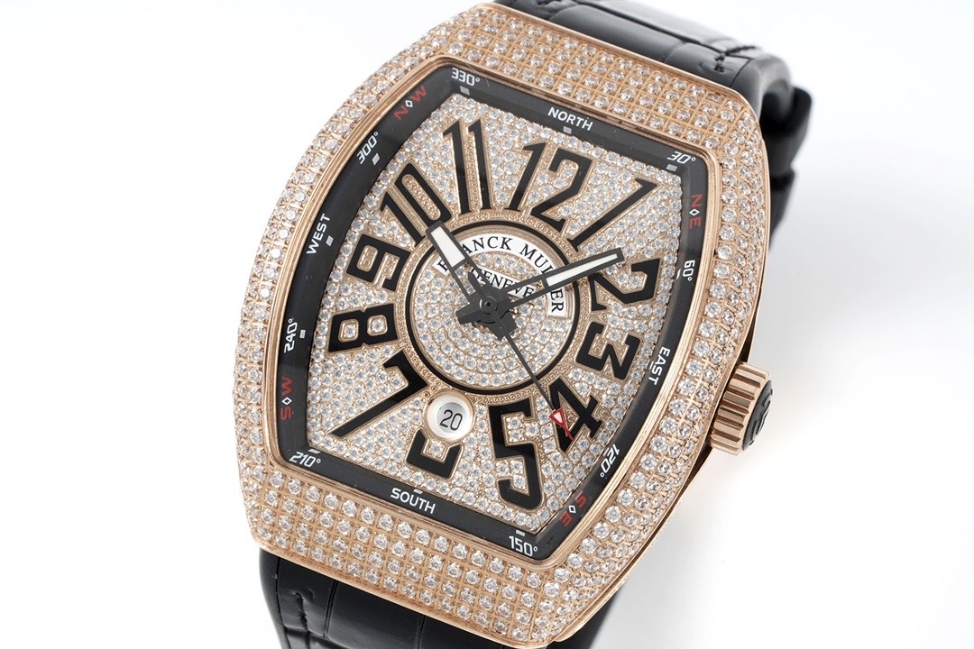 Franck Muller V45 Vanguard 45mm Black – Swiss 1:1 Grade Watch - Image 3