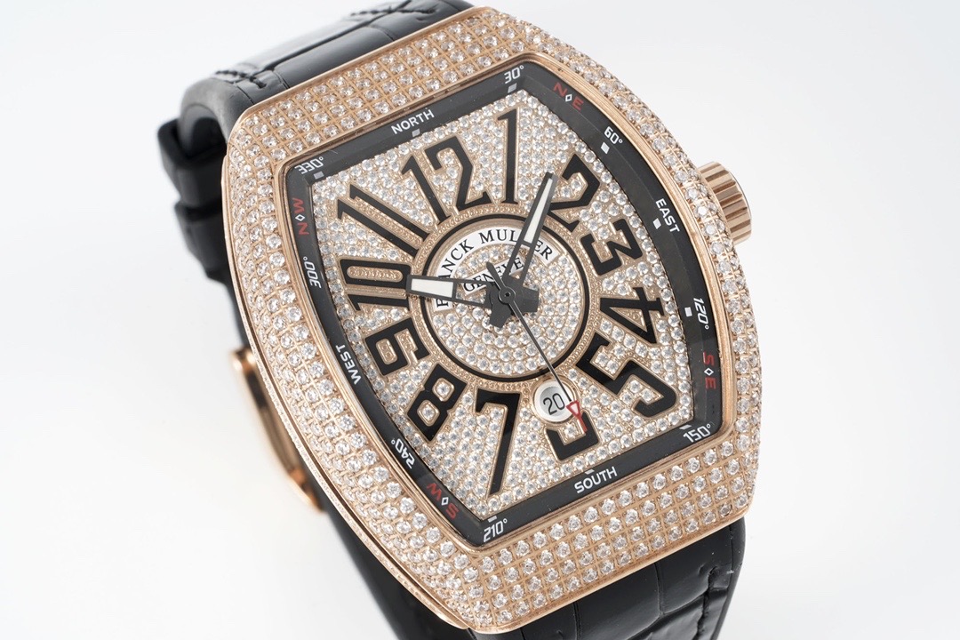 Franck Muller V45 Vanguard 45mm Black – Swiss 1:1 Grade Watch - Image 4