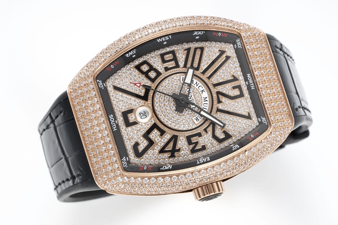Franck Muller V45 Vanguard 45mm Black – Swiss 1:1 Grade Watch - Image 5