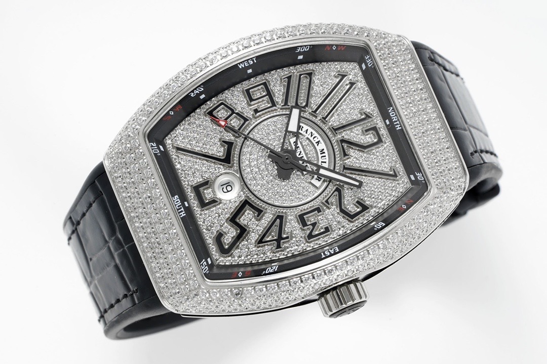 Franck Muller V45 Vanguard 45mm Black – Swiss 1:1 Grade Watch - Image 3